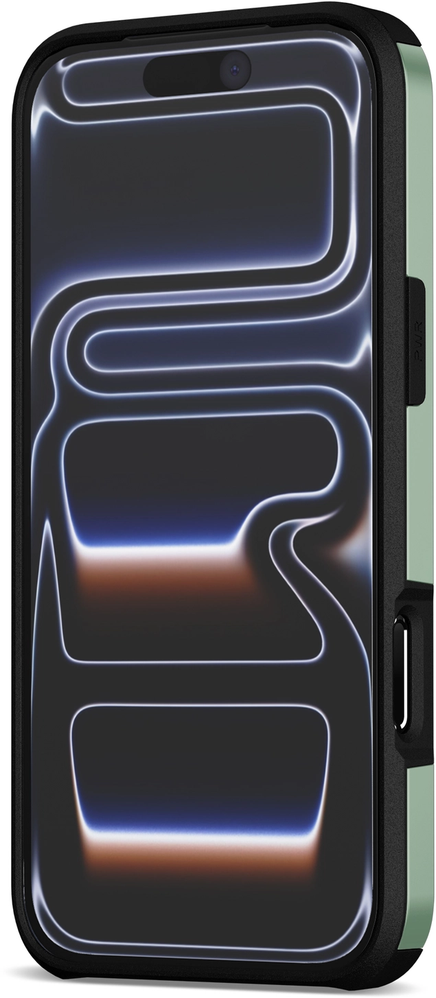 Apple iPhone 17 Pro Hoesje met Slider Kaarthouder Back Cover Groen afbeelding 16