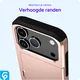 Apple iPhone 17 Pro Hoesje met Slider Kaarthouder Back Cover Roze afbeelding 7