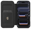 Apple iPhone 17 Pro Hoesje met MagSafe Book Case Transparant Zwart