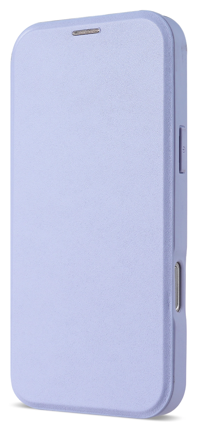 Apple iPhone 17 Pro Hoesje met MagSafe Book Case Transparant Paars afbeelding 9