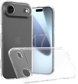 Apple iPhone Air Hoesje Dun TPU Back Cover Transparant