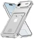 Apple iPhone Air Hoesje Dun TPU met Pasjeshouder Back Cover Transparant afbeelding 2