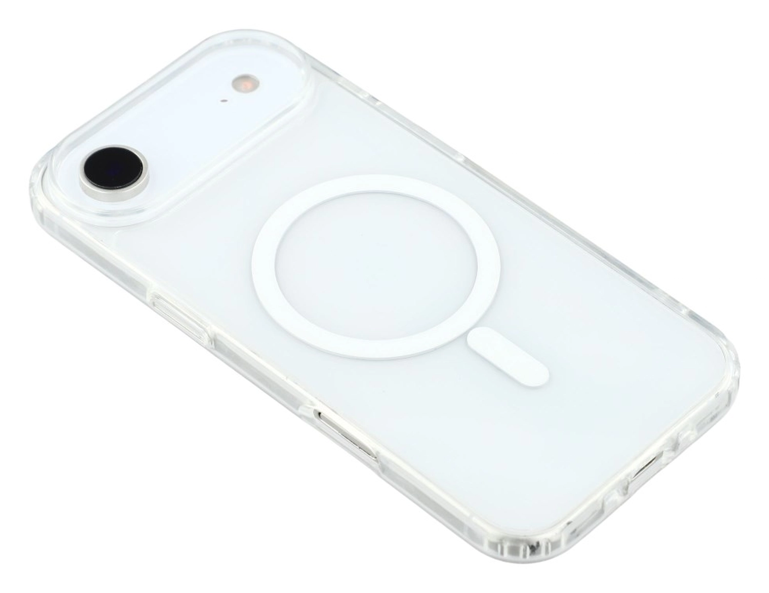 Apple iPhone Air Hoesje MagSafe Dun TPU Back Cover Transparant afbeelding 10