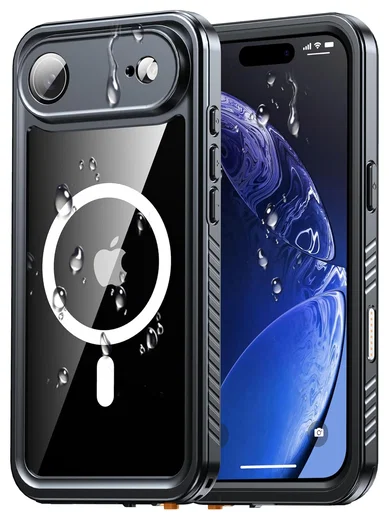 SBG Outdoor Case Apple iPhone Air Waterdicht met MagSafe Zwart afbeelding 1