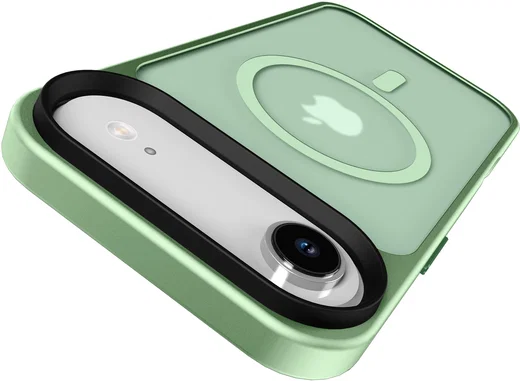 Apple iPhone Air Hoesje met MagSafe Back Cover Matte Groen afbeelding 8