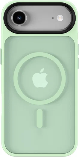 Apple iPhone Air Hoesje met MagSafe Back Cover Matte Groen afbeelding 7