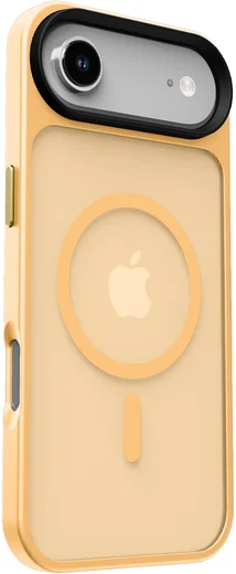 Apple iPhone Air Hoesje met MagSafe Back Cover Matte Oranje afbeelding 10