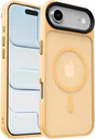Apple iPhone Air Hoesje met MagSafe Back Cover Matte Oranje