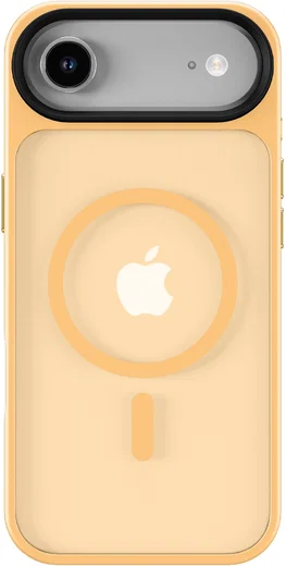 Apple iPhone Air Hoesje met MagSafe Back Cover Matte Oranje afbeelding 7