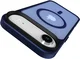 Apple iPhone Air Hoesje met MagSafe Back Cover Matte Donker Blauw afbeelding 10