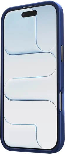 Apple iPhone Air Hoesje met MagSafe Back Cover Matte Donker Blauw afbeelding 14
