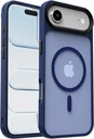 Apple iPhone Air Hoesje met MagSafe Back Cover Matte Donker Blauw