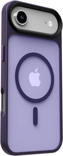 Apple iPhone Air Hoesje met MagSafe Back Cover Matte Donker Paars afbeelding 11