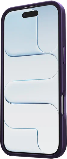 Apple iPhone Air Hoesje met MagSafe Back Cover Matte Donker Paars afbeelding 13