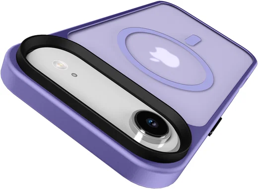 Apple iPhone Air Hoesje met MagSafe Back Cover Matte Paars afbeelding 8
