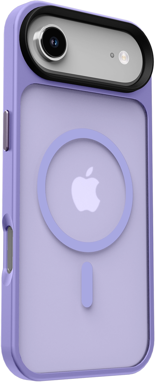 Apple iPhone Air Hoesje met MagSafe Back Cover Matte Paars afbeelding 11