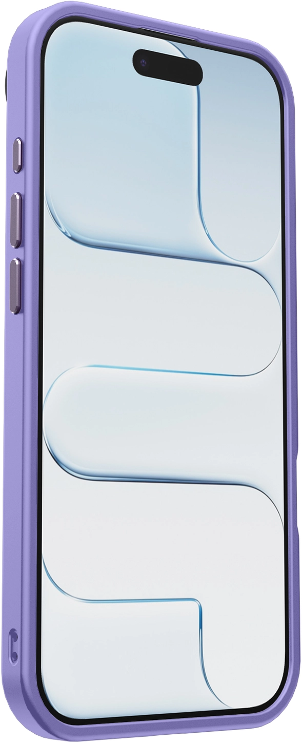 Apple iPhone Air Hoesje met MagSafe Back Cover Matte Paars afbeelding 12
