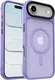 Apple iPhone Air Hoesje met MagSafe Back Cover Matte Paars
