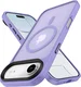 Apple iPhone Air Hoesje met MagSafe Back Cover Matte Paars afbeelding 2