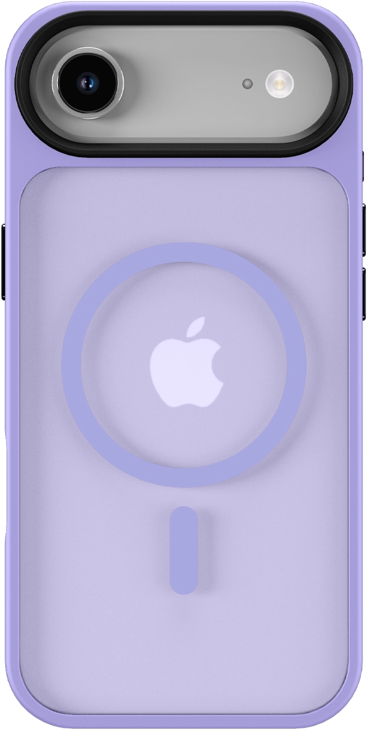 Apple iPhone Air Hoesje met MagSafe Back Cover Matte Paars afbeelding 7