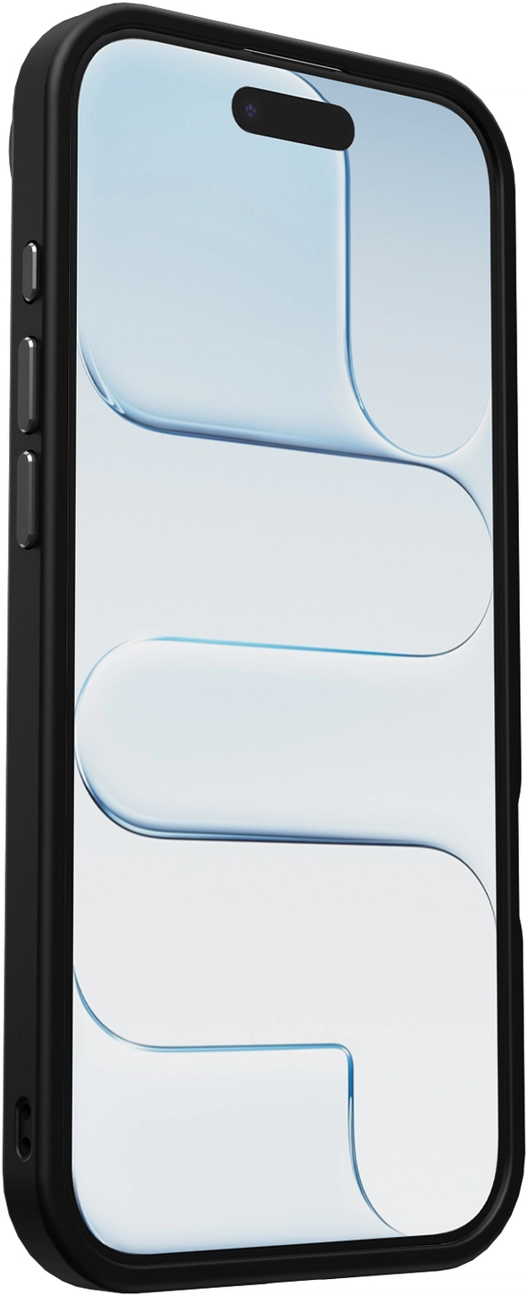 Apple iPhone Air Hoesje met MagSafe Back Cover Matte Zwart afbeelding 12