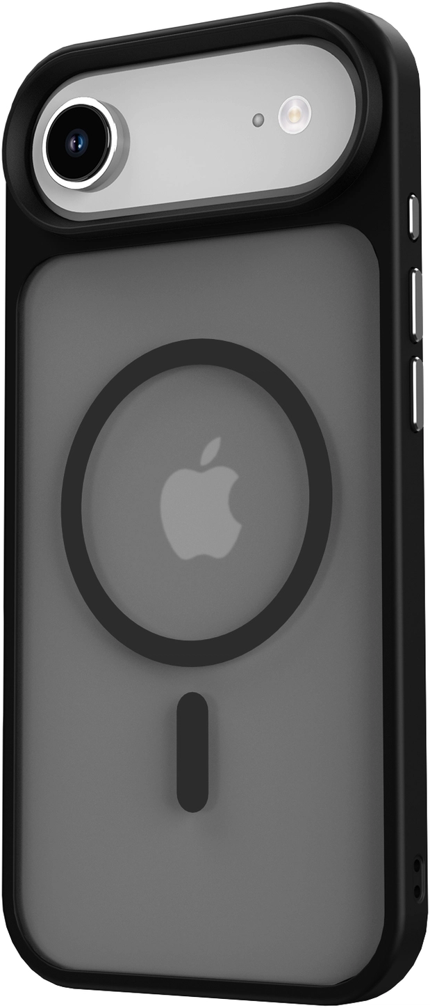 Apple iPhone Air Hoesje met MagSafe Back Cover Matte Zwart afbeelding 14