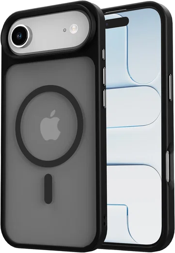 Apple iPhone Air Hoesje met MagSafe Back Cover Matte Zwart afbeelding 15