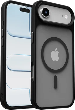 Apple iPhone Air Hoesje met MagSafe Back Cover Matte Zwart