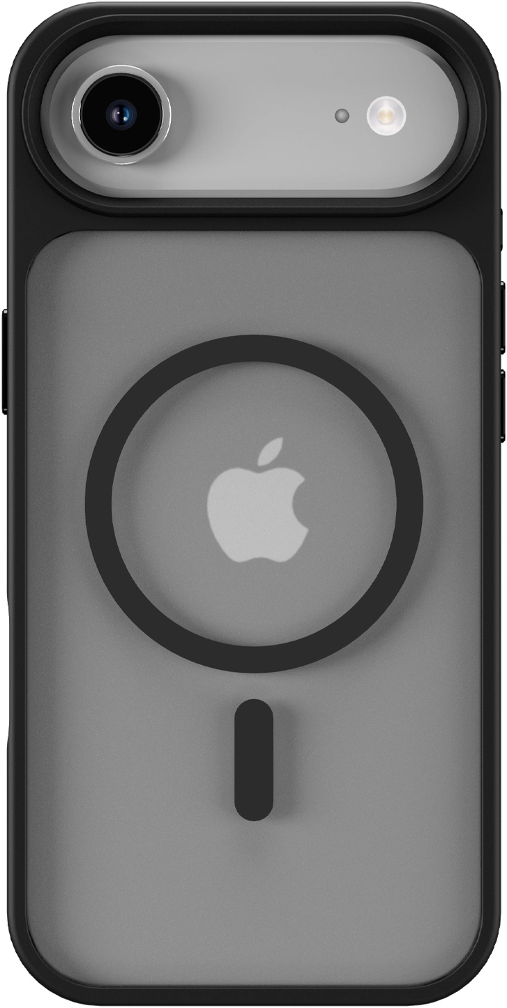 Apple iPhone Air Hoesje met MagSafe Back Cover Matte Zwart afbeelding 7