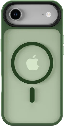 Apple iPhone Air Hoesje met MagSafe Back Cover Matte Donker Groen afbeelding 2