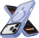 Apple iPhone Air Hoesje met MagSafe Back Cover Matte Blauw afbeelding 2
