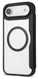 Apple iPhone Air Hoesje met MagSafe Book Case Transparant Zwart afbeelding 5