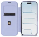 Apple iPhone Air Hoesje met MagSafe Book Case Transparant Paars
