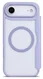 Apple iPhone Air Hoesje met MagSafe Book Case Transparant Paars afbeelding 8