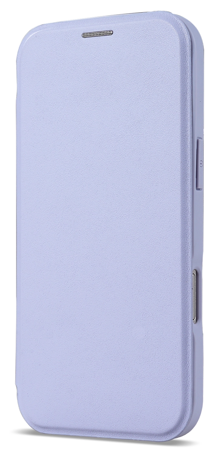 Apple iPhone Air Hoesje met MagSafe Book Case Transparant Paars afbeelding 9