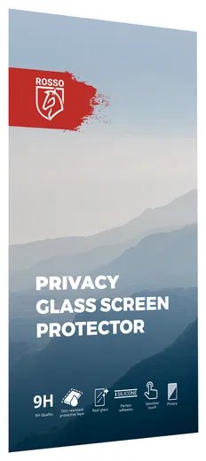 Rosso iPhone Air 9H Tempered Glass Screen Protector Privacy afbeelding 7