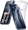 Apple iPhone 17 Pro Max Hoesje Dun TPU Back Cover Transparant