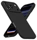 Apple iPhone 17 Pro Max Hoesje Dun TPU Back Cover Matte Zwart afbeelding 7