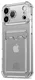 Apple iPhone 17 Pro Max Hoesje Dun TPU met Pasjeshouder Back Cover Transparant afbeelding 7