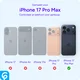 Apple iPhone 17 Pro Max Hoesje Dun TPU met Pasjeshouder Back Cover Transparant afbeelding 4