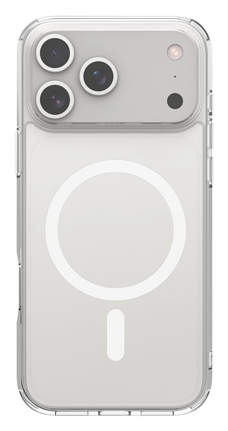 Apple iPhone 17 Pro Max Hoesje MagSafe Dun TPU Back Cover Transparant afbeelding 1