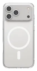 Apple iPhone 17 Pro Max Hoesje MagSafe Dun TPU Back Cover Transparant afbeelding