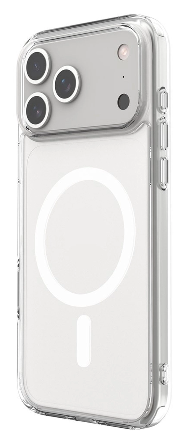 Apple iPhone 17 Pro Max Hoesje MagSafe Dun TPU Back Cover Transparant afbeelding 2