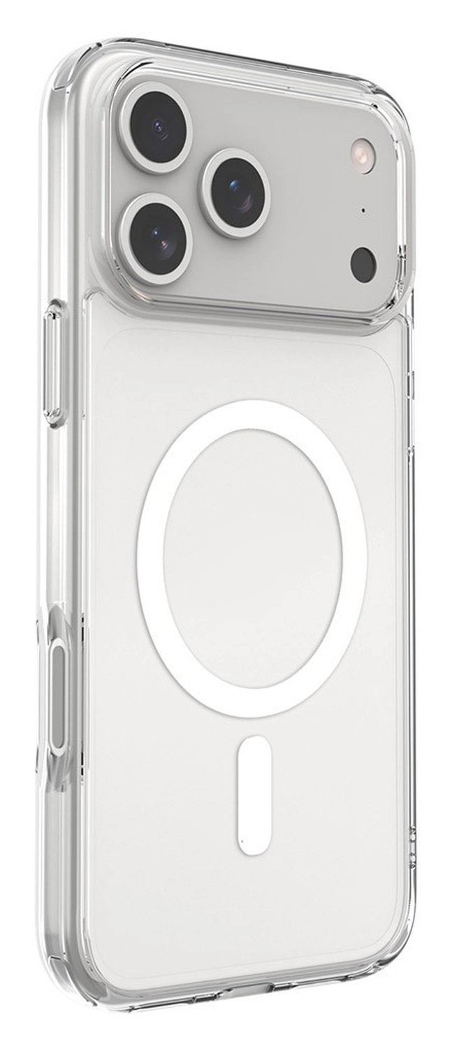 Apple iPhone 17 Pro Max Hoesje MagSafe Dun TPU Back Cover Transparant afbeelding 3