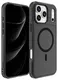 Apple iPhone 17 Pro Max Hoesje Dual-Layer Hybride Back Cover met MagSafe Zwart afbeelding 2