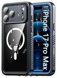 SBG Outdoor Case Apple iPhone 17 Pro Max Waterdicht met MagSafe Zwart afbeelding