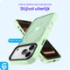 iPhone 17 Pro Max Hoesje met MagSafe Back Cover Matte Groen afbeelding 2