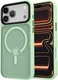 iPhone 17 Pro Max Hoesje met MagSafe Back Cover Matte Groen afbeelding 19