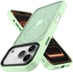 iPhone 17 Pro Max Hoesje met MagSafe Back Cover Matte Groen afbeelding 11