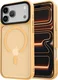 iPhone 17 Pro Max Hoesje met MagSafe Back Cover Matte Oranje afbeelding 17